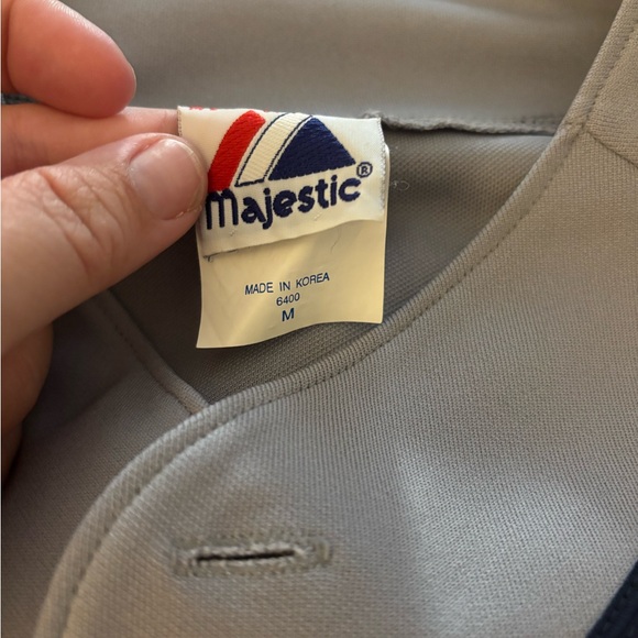 Majestic Gray Baseball Jersey - Picture 4 of 4